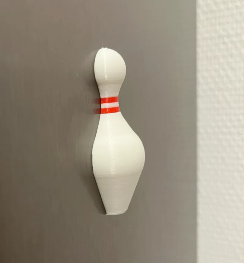 Bowling Pin Magnet - 6x3mm Magnet
