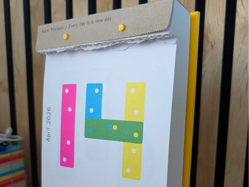 Karel Martens Calendar Holder