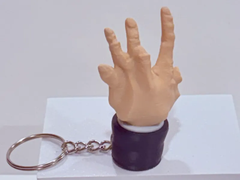 Strong Hand Keychain