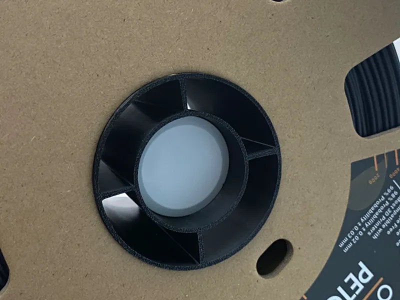 Cardboard spool adapter