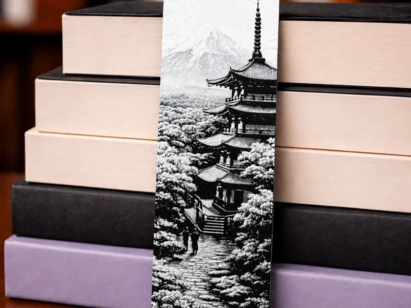 Mount Fuji Bookmark (0.2mm)