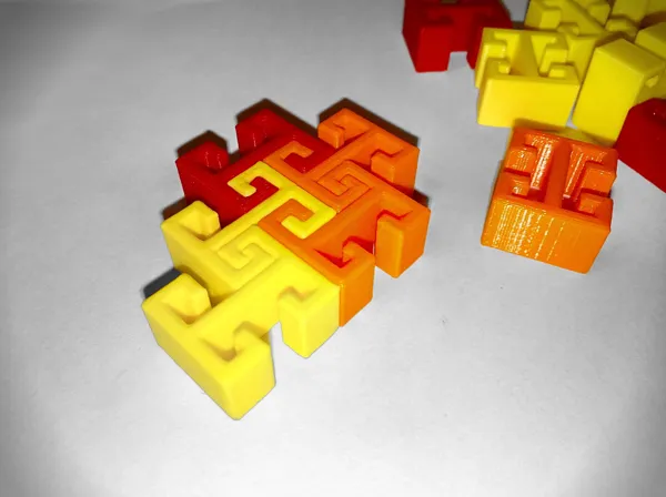 Puzzle mosaïque à construire