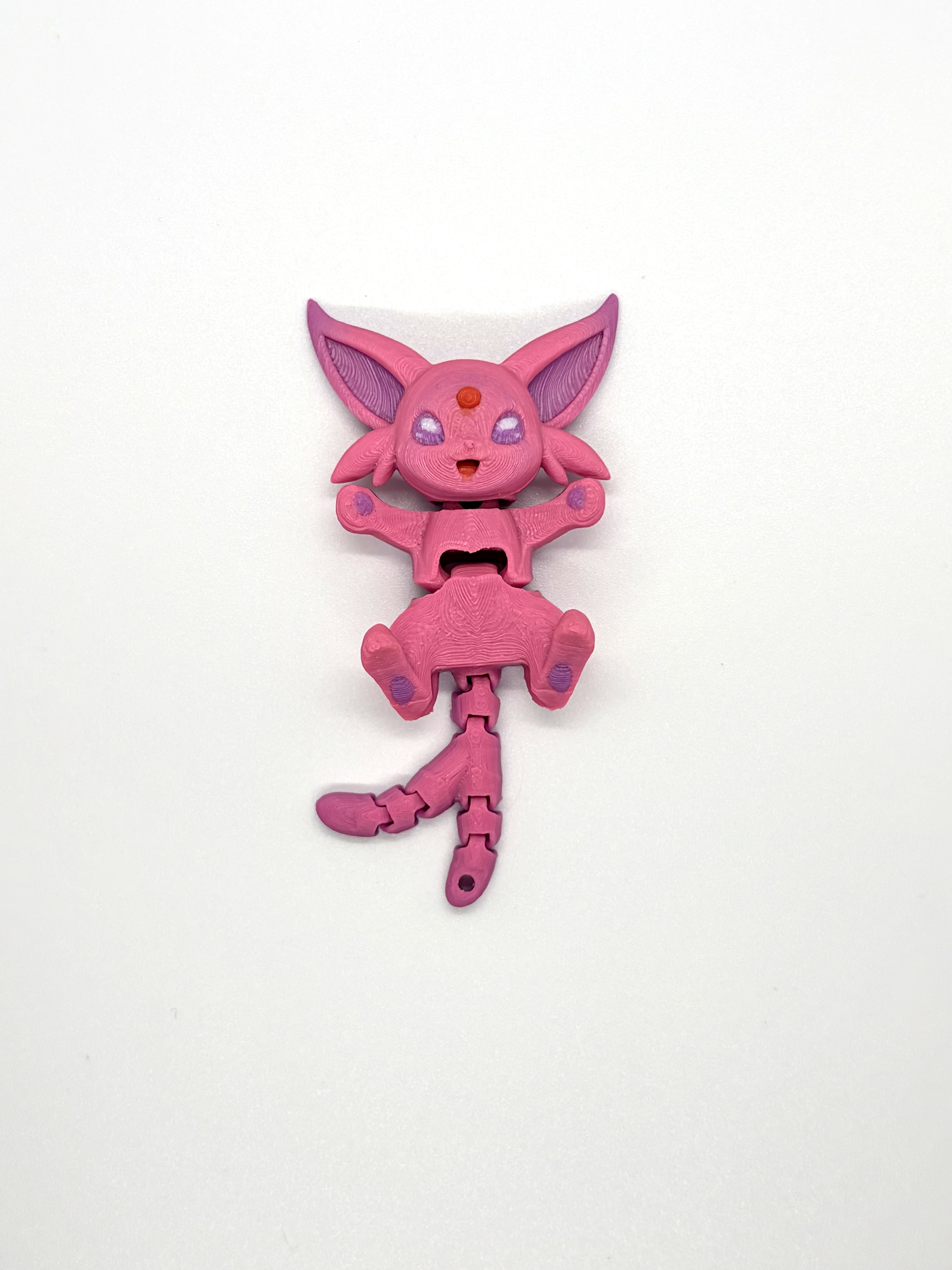 Pokemon Espeon Flexy - Articulated keychain - 1