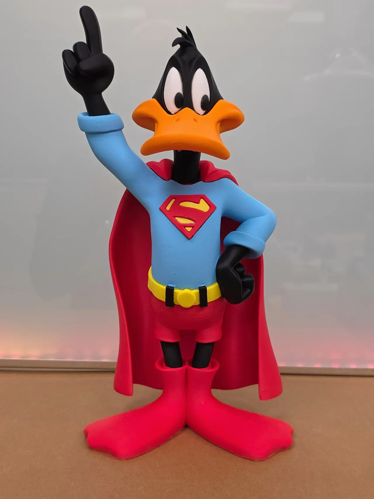 DAFFY DUCK as SUPERMAN / NO AMS view 3