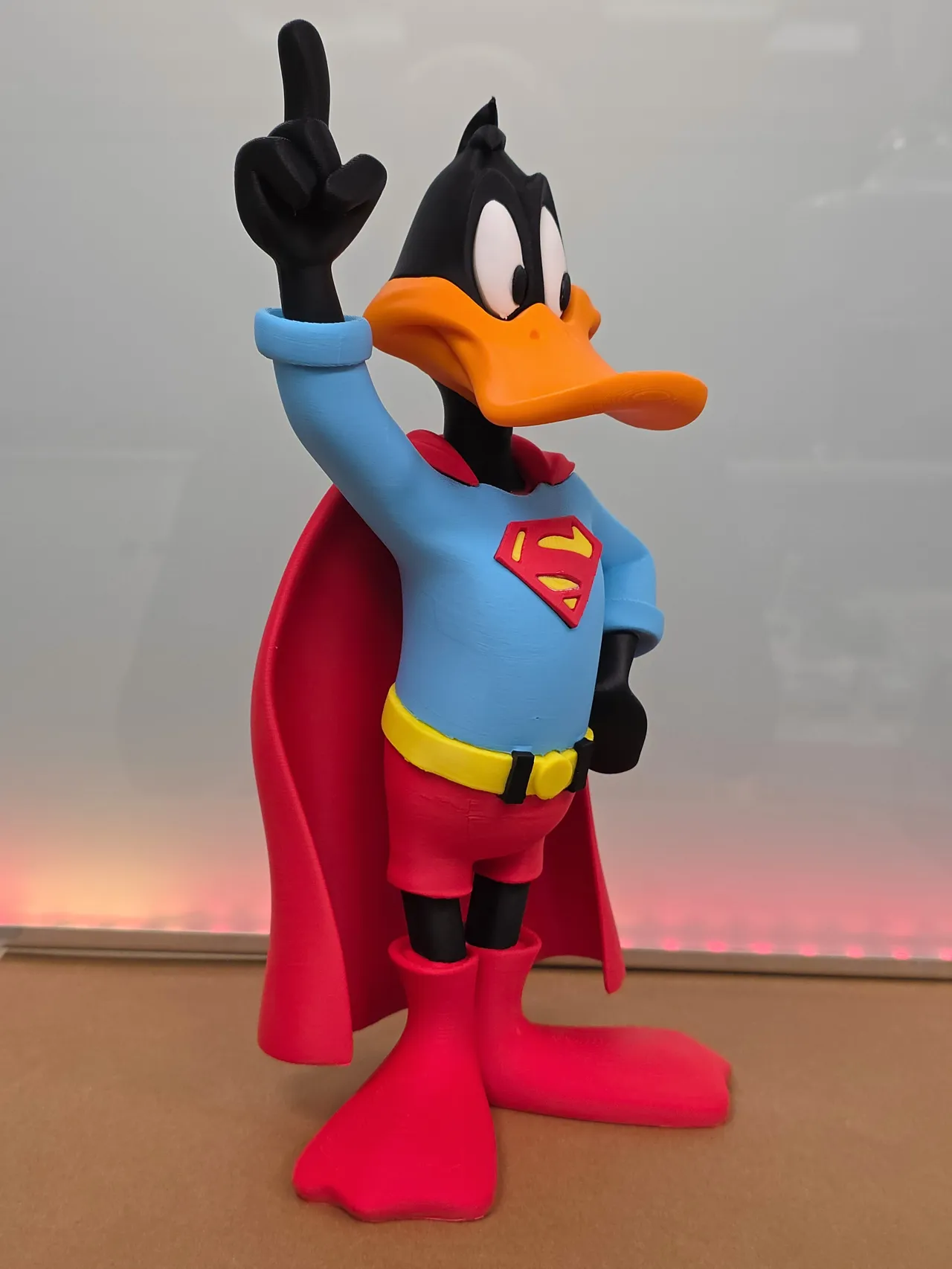 DAFFY DUCK as SUPERMAN / NO AMS view 4