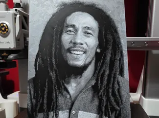 Bob Marley Hueforge