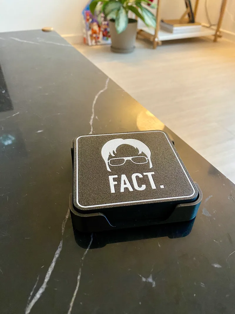 The Office - Dwight "Fact" Coasters