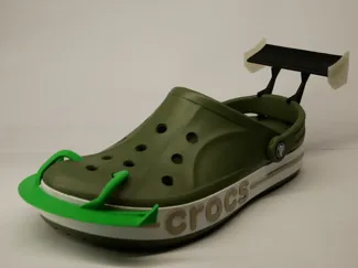 Aerodynamic kit for crocs