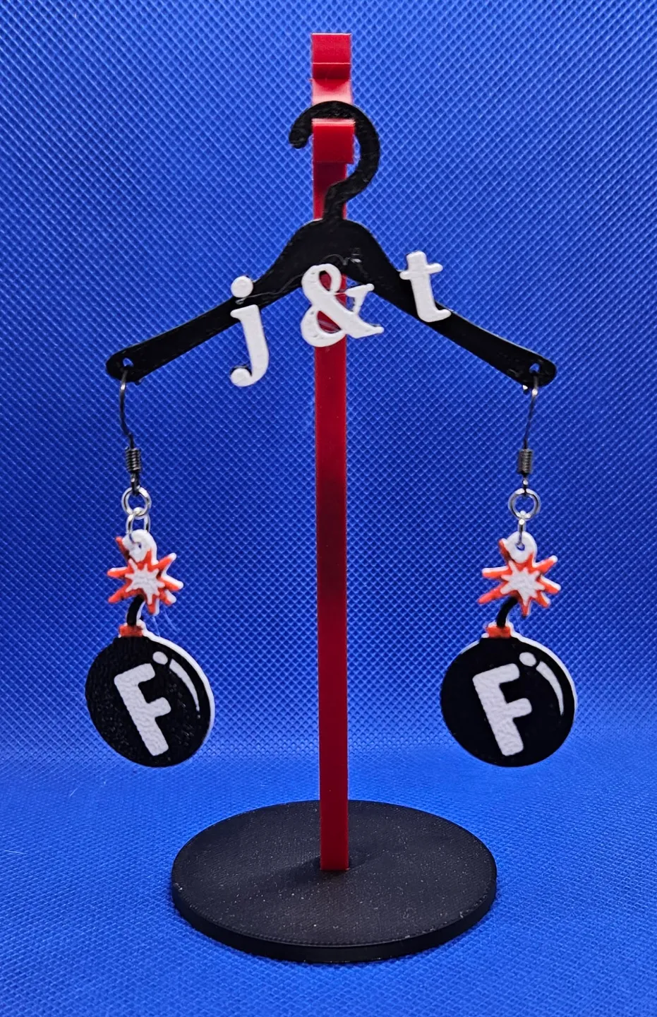 F Bomb Earrings view 2