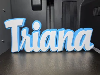 Letras Triana Personalizado