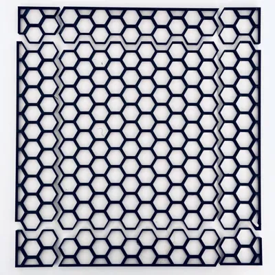 Honeycomb Storage Wall incl. Borders