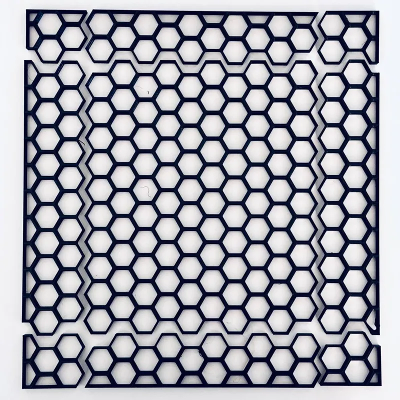 Honeycomb Storage Wall incl. Borders