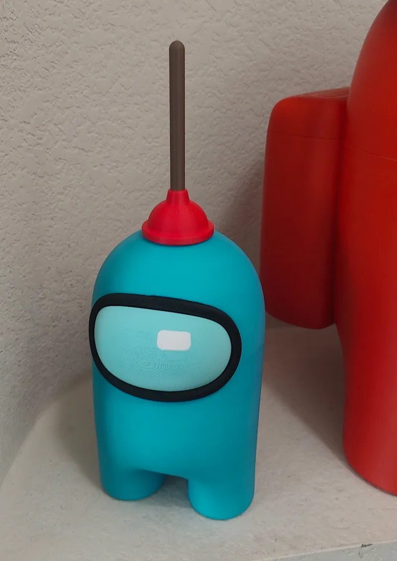 Among Us Plunger Crewmate Hat