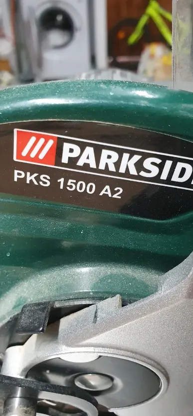 Levier de sécurité pour scie à onglet Parkside
