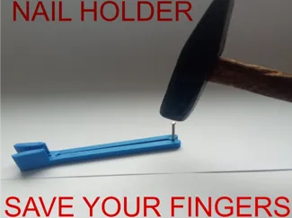 Nail holder tool