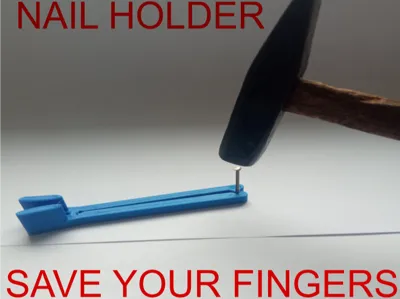 Nail holder tool