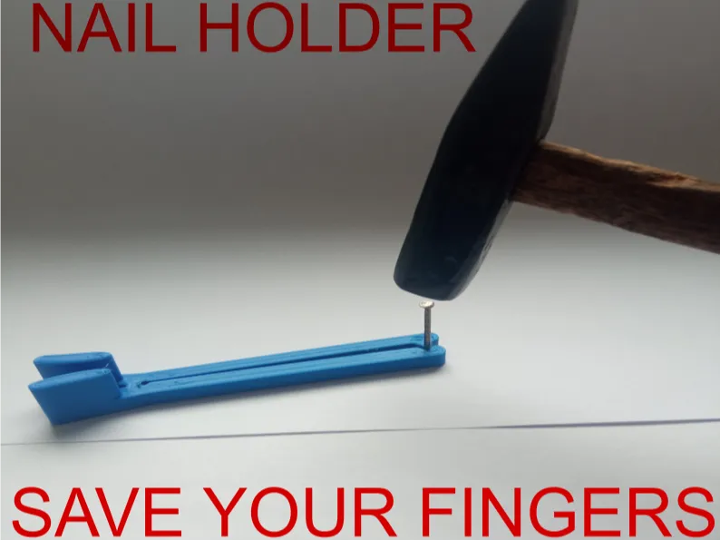 Nail holder tool