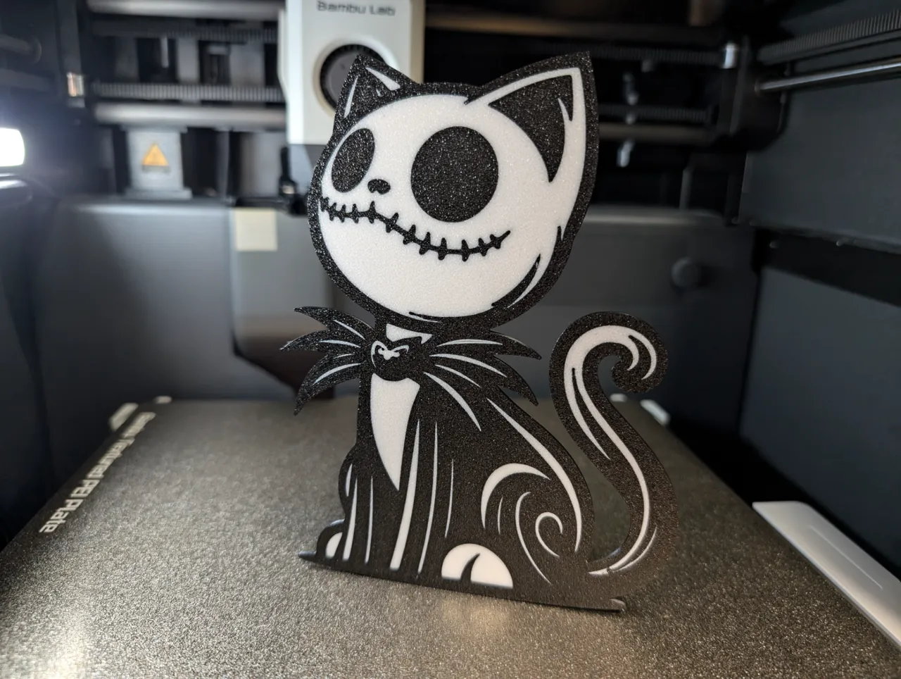 Jack Skellington Cat view 3