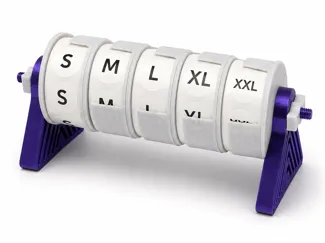 Multi-Roll Size Label Holder Organizer Sticker
