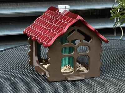 Colorful Bird Feeder