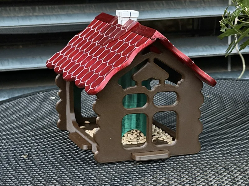 Colorful Bird Feeder