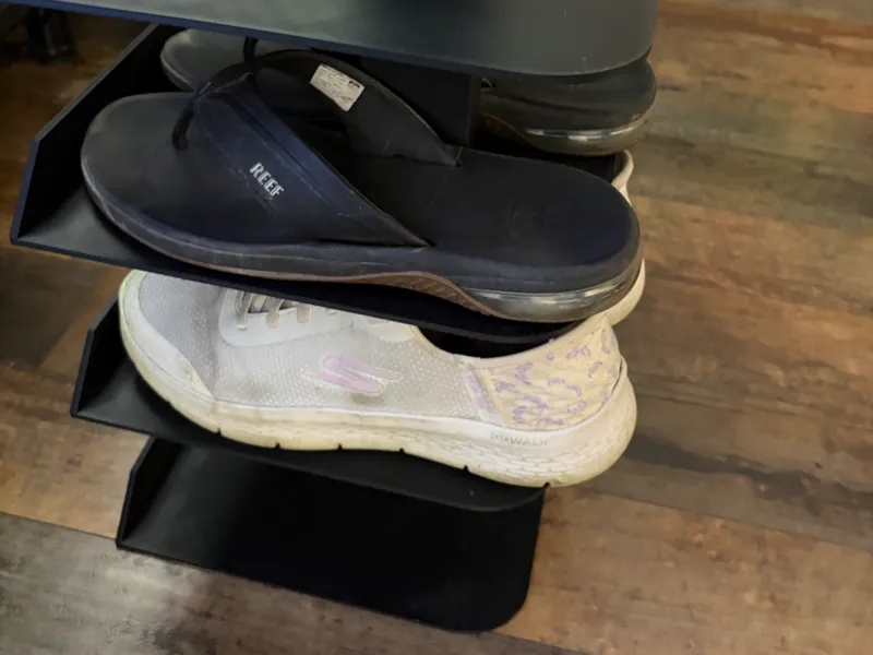 Stackable Shoe Rack - tall as you make it