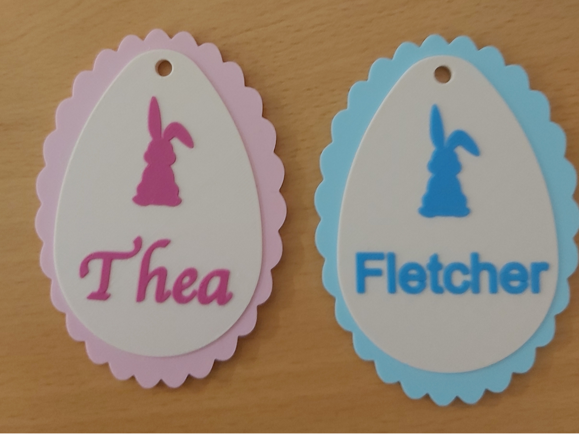 Personalised Easter / Name Tag