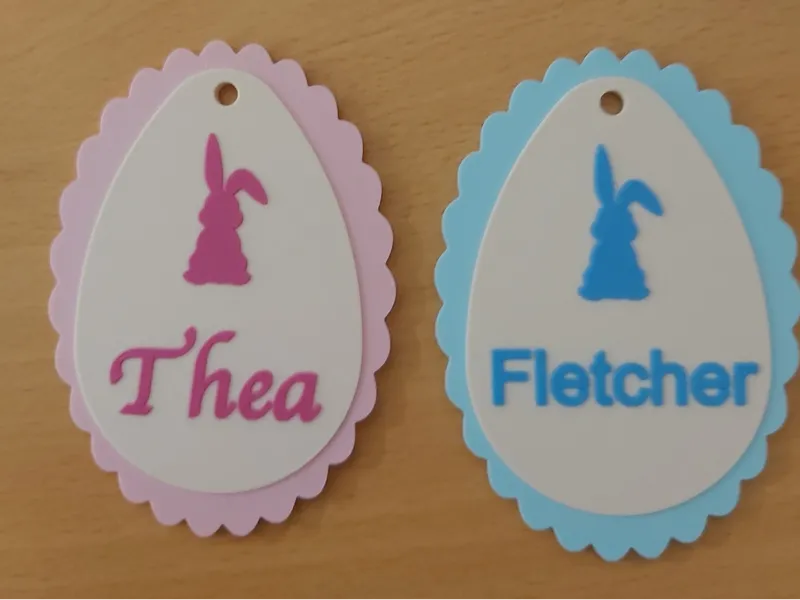 Personalised Easter / Name Tag