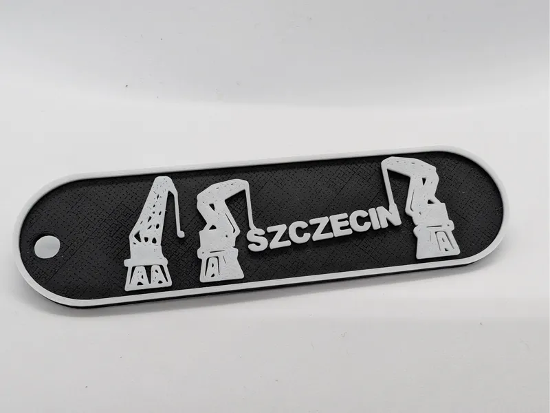 Szczecin keychain
