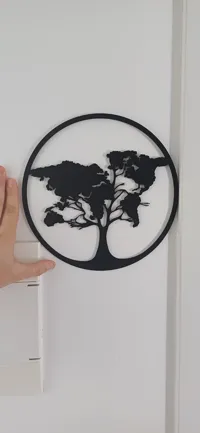 Décoration murale arbre du monde — photo 2