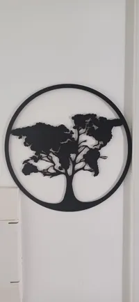 Décoration murale arbre du monde — photo 4
