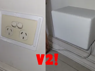 Cover for Australian Power Point/Wall Outlet - V2