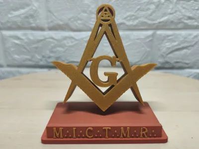 Masonic Phone Holder