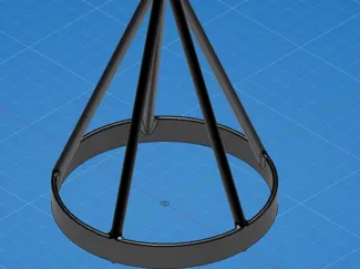 Filter Halter Abluft DN125, Tellerventil