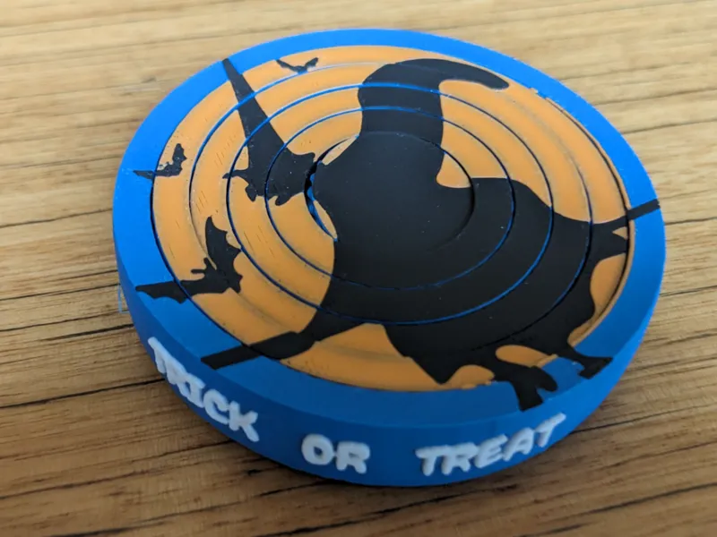 Halloween Gyro Fidget Spinner