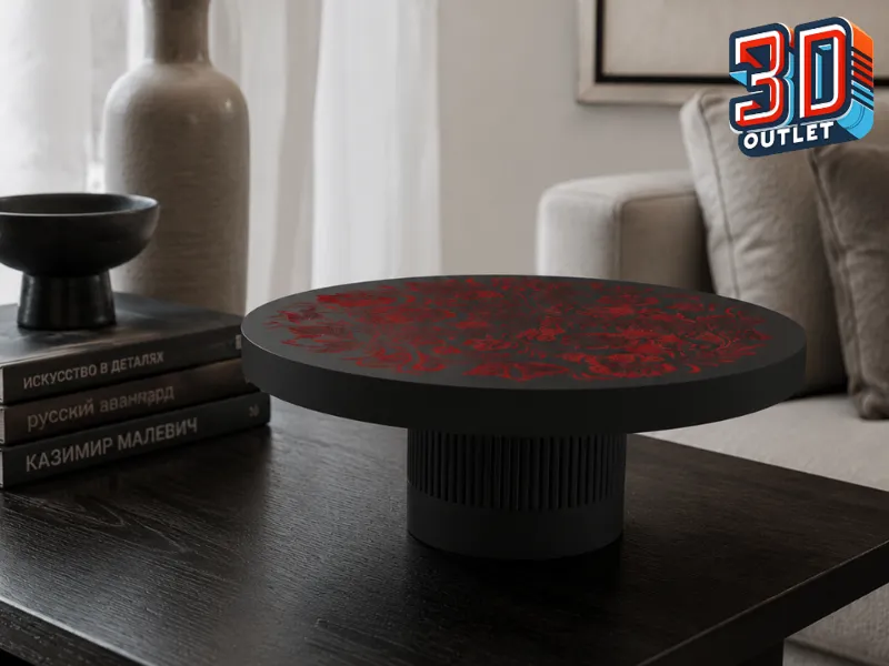 Russian Style Accent Table