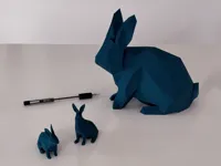 Lapin bas-poly minimaliste — photo 3