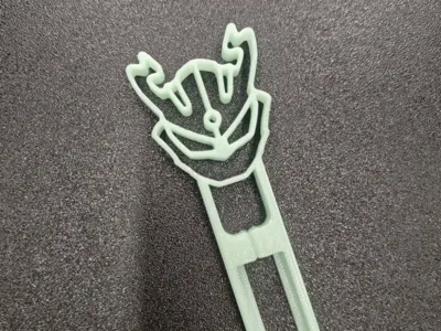 Very slowly recessed perler bead pen