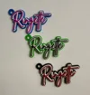 Single Ringette Keychain