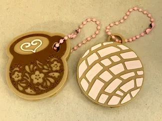 cafecito & concha can tab opener keychains