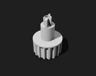 Old Dryer Knob
