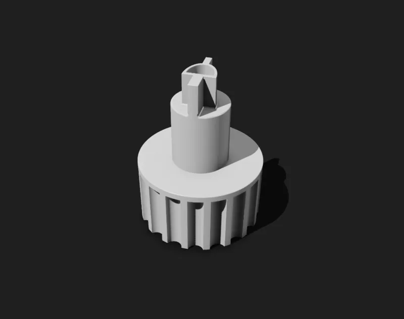 Old Dryer Knob