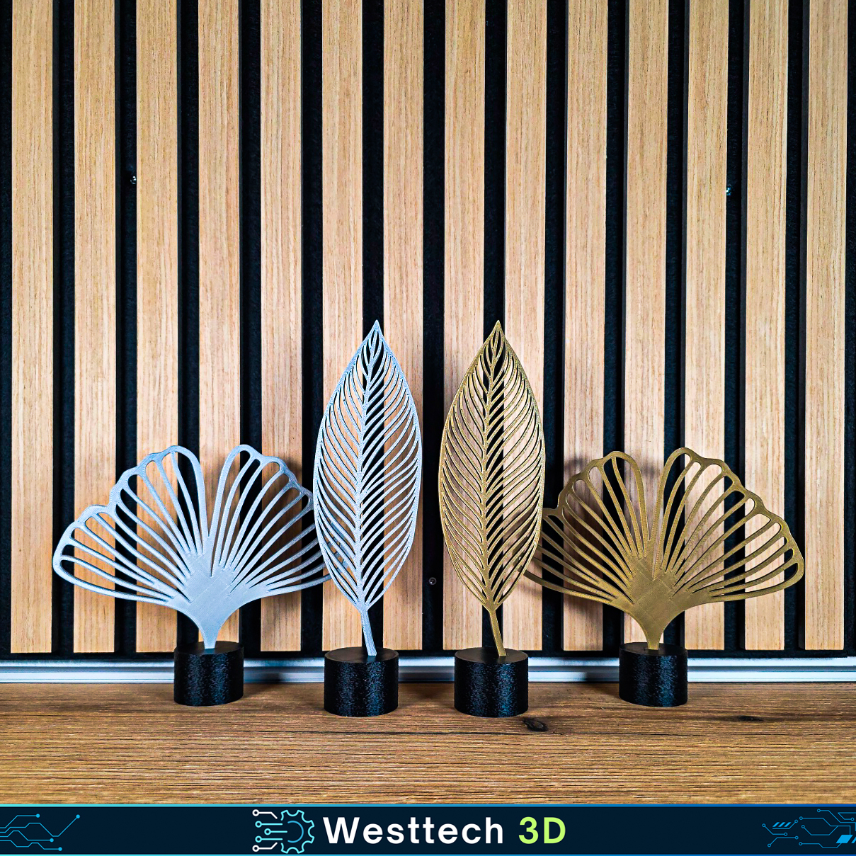 Miniatura 1 do modelo 3D Blatt deko