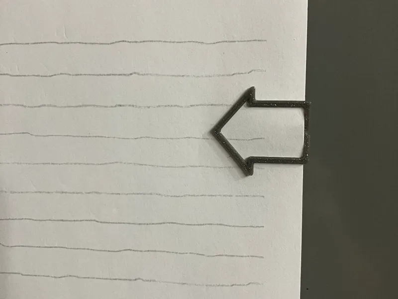 Calendar Pointer Marker Bookmark