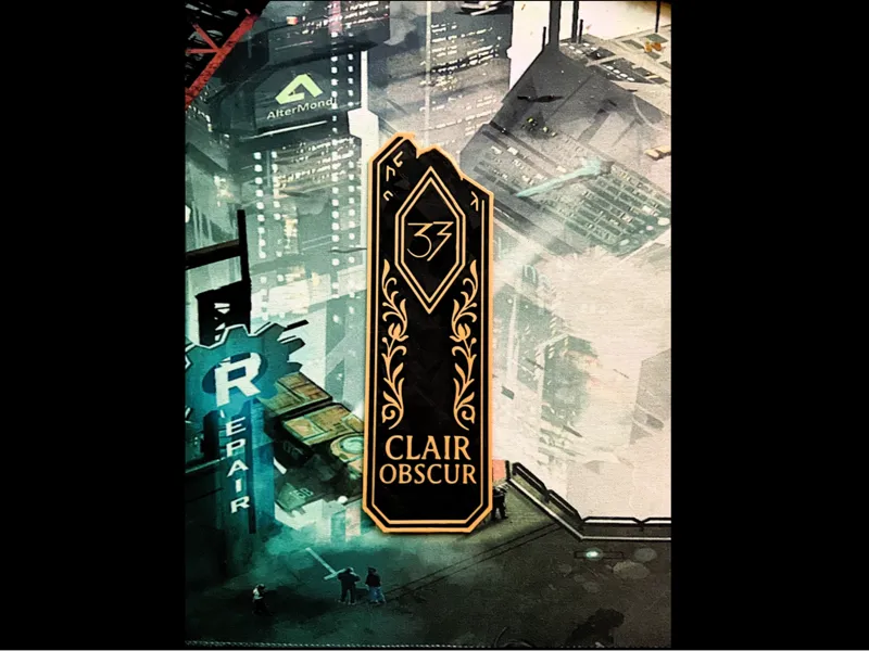 Marque-page Clair Obscur  – Édition 33 (v2)