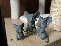 Famille de rats mignons — photo 2