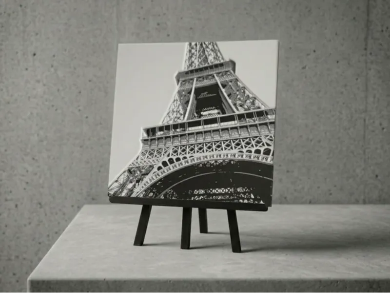 Eiffel Tower Hueforge