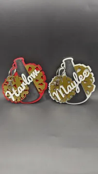 Llavero: Cheer Tag – Customizable Cheer Keychain — vista de referencia 5