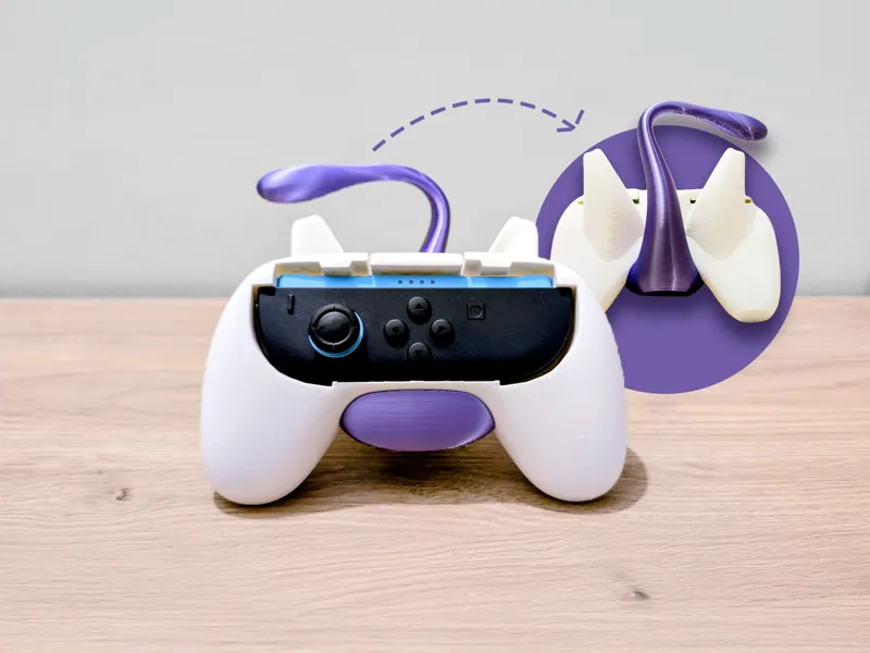 Joy-Con Inspired (Switch 2) - Mewtwo Version