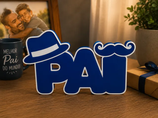 მამის დღის დეკორატიული ნიშანი „DAD“